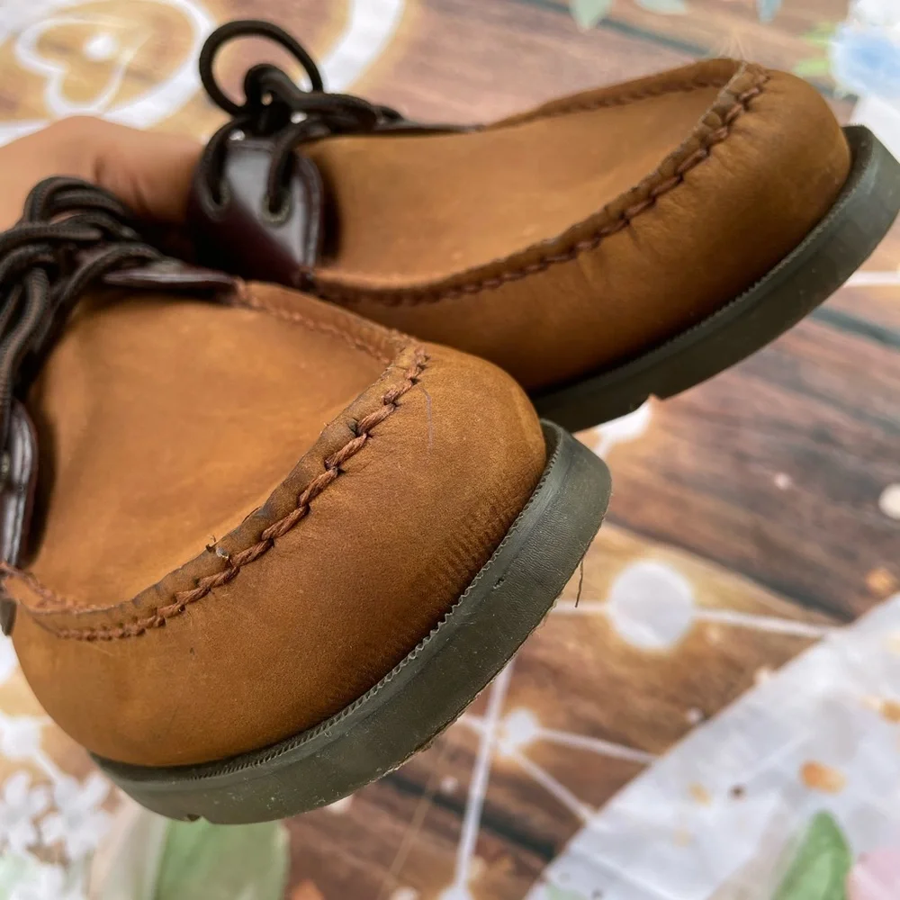 Sperry Brown Boat Shoes Classic Nautical Design